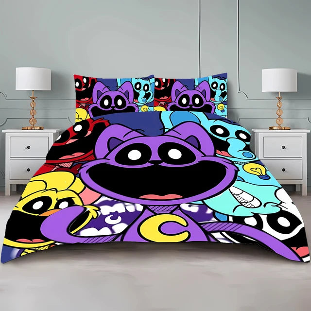Kawaii Critters Cozy Bedding Set