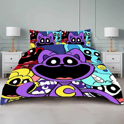 Kawaii Critters Cozy Bedding Set