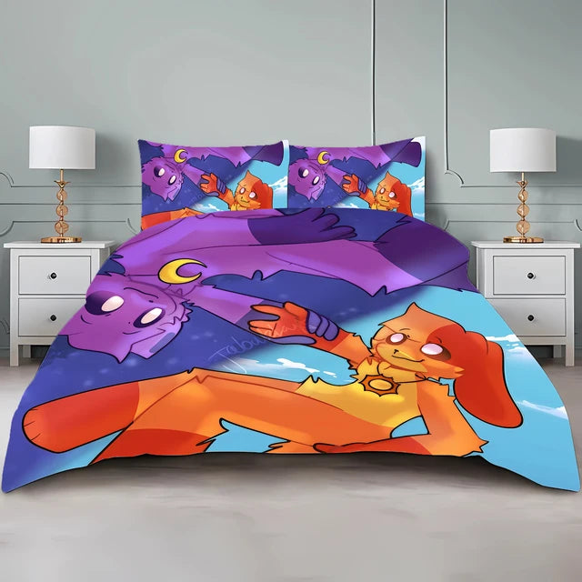 Kawaii Critters Cozy Bedding Set