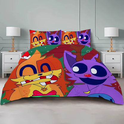 Kawaii Critters Cozy Bedding Set
